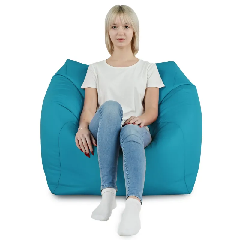 Fotoliu Puf Scurt tip Cub Amalfi - Outdoor Pro exterior Impermeabil – vedere 4