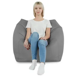 Fotoliu Puf Scurt tip Cub Amalfi - Outdoor Pro exterior Impermeabil – vedere 4