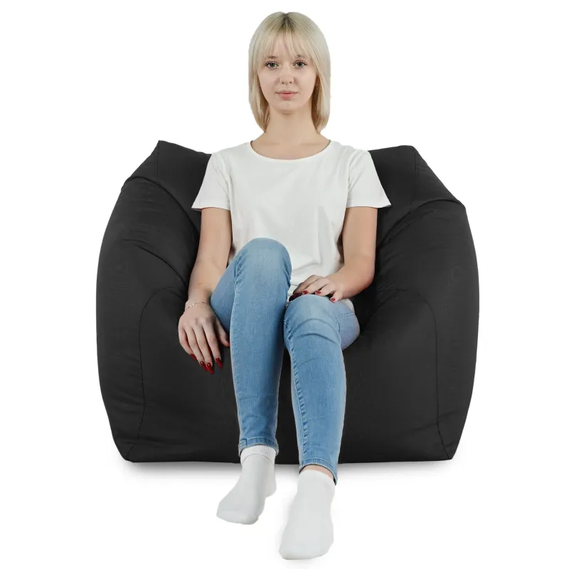 Fotoliu Puf Scurt tip Cub Amalfi - Outdoor Pro exterior Impermeabil – vedere 4