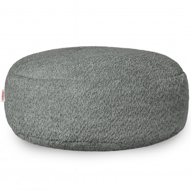 Gri taburet bouclé