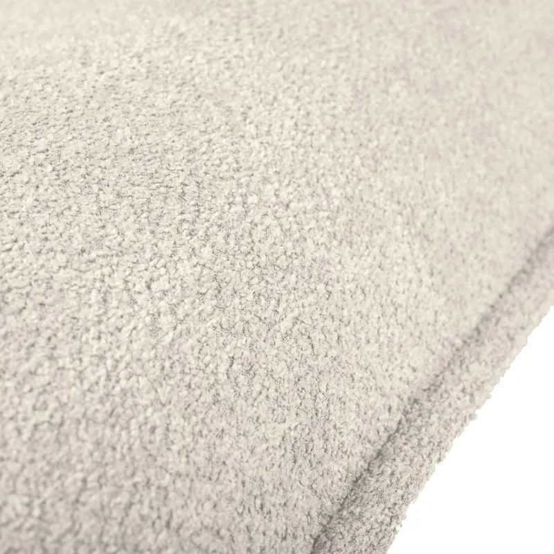 Ecru bouclé perna puf xl pentru copii boucle