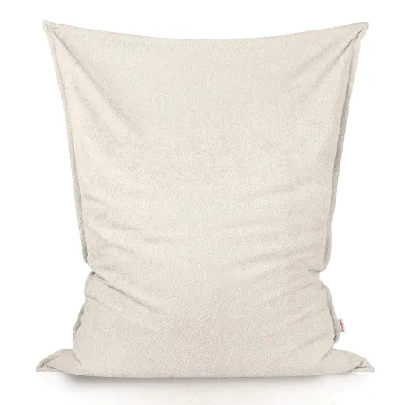 Ecru bouclé perna puf xl pentru copii boucle