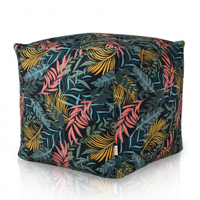 Frunze colorate taburet pătrat cubo