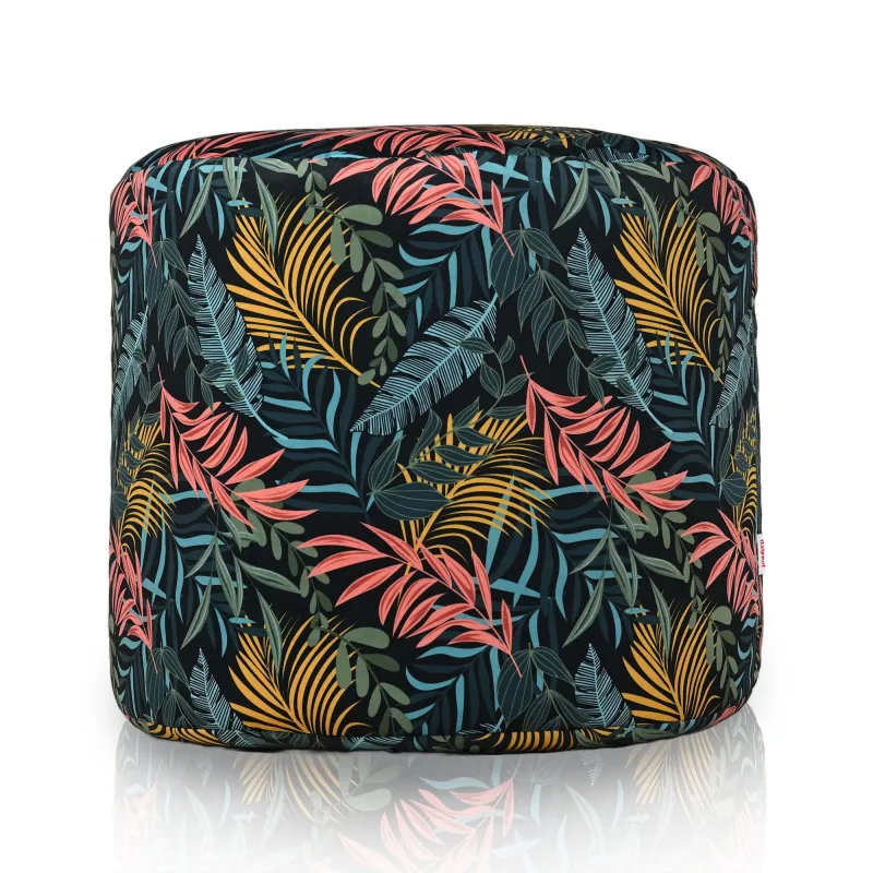 Puf Rotund Cilindru - Material Imprimeu Premium – vedere 2