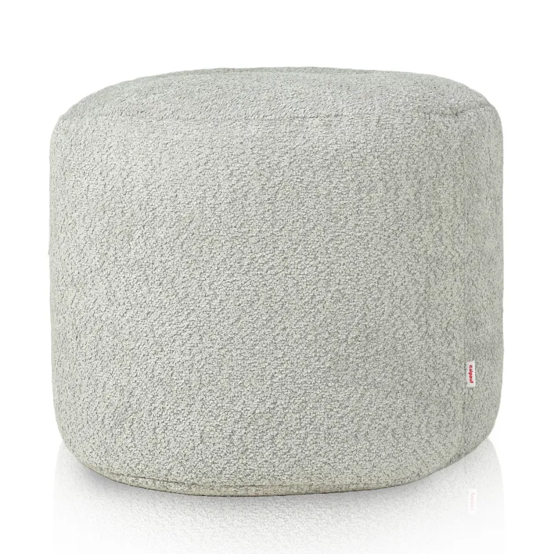 Puf Rotund Cilindru - Boucle