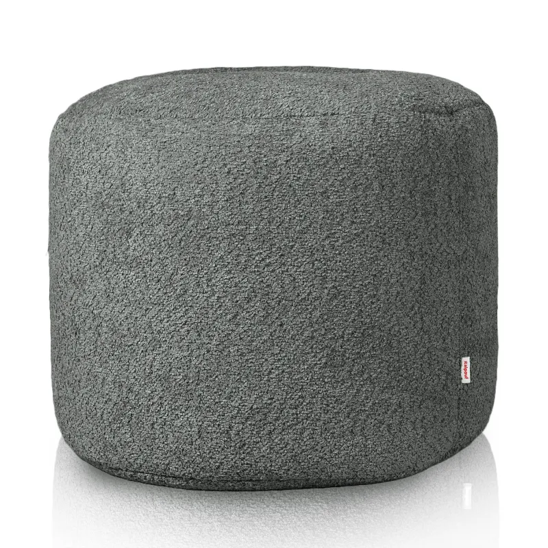 Puf Rotund Cilindru - Boucle