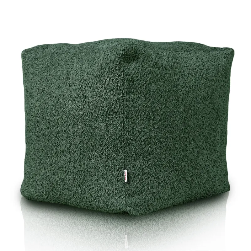 Puf Cub Pătrat - Boucle – vedere 3