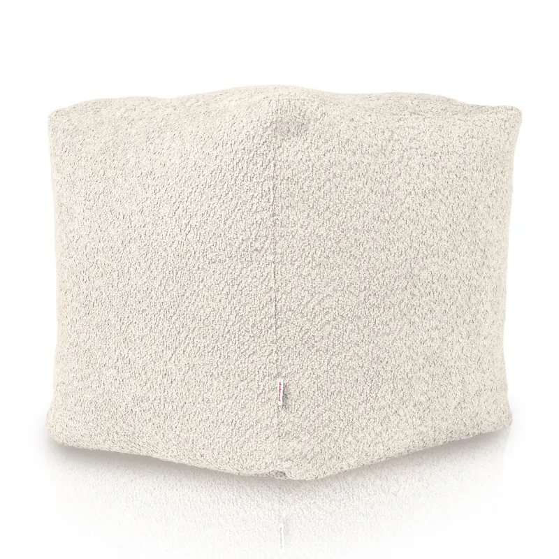 Puf Cub Pătrat - Boucle – vedere 3