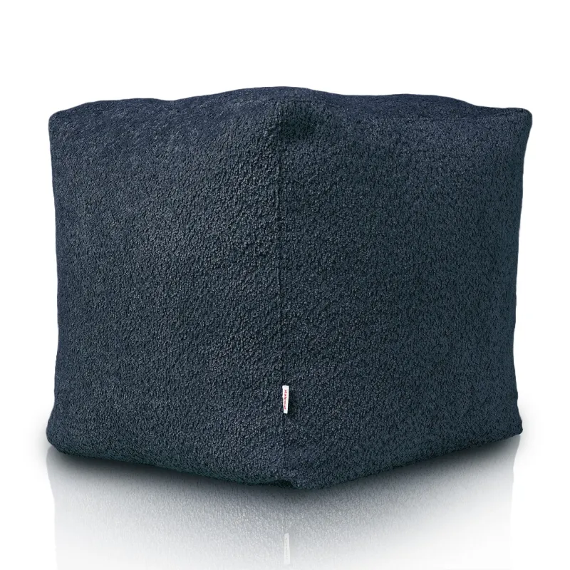Puf Cub Pătrat - Boucle – vedere 3