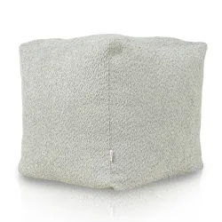 Puf Cub Pătrat - Boucle – vedere 3