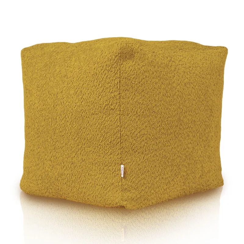 Puf Cub Pătrat - Boucle – vedere 3