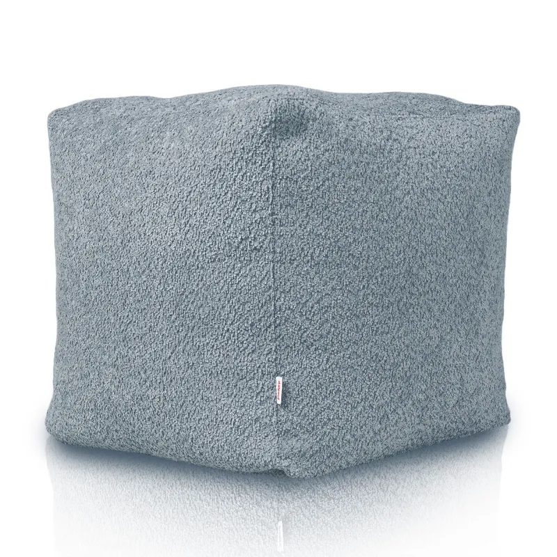 Puf Cub Pătrat - Boucle – vedere 3