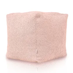 Puf Cub Pătrat - Boucle – vedere 3