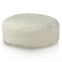 Puf Taburet Suport Picioare Rotund - Lână Nobilă Premium