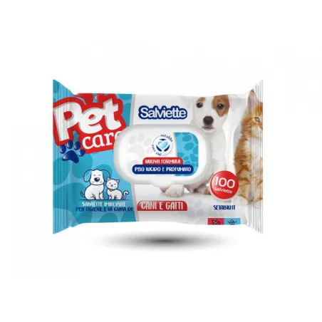 Șervețele pentru animale de companie 100 de bucăți cu pop-up, accesorii utile pentru îngrijirea animalelor