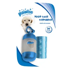 Distribuitor de pungi pentru fecale realizat din material rezistent pentru proprietarii de animale