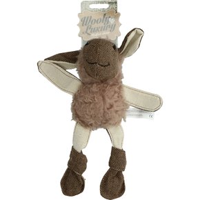 Oaie moale fleece moale jucărie pentru câini