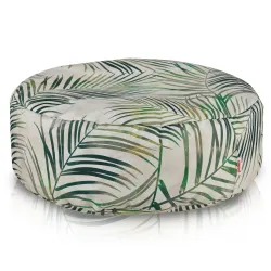 Puf Taburet Suport Picioare Rotund - Outdoor Pro exterior Impermeabil