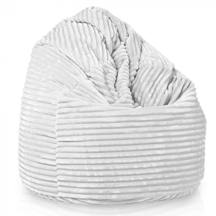 Alb fotoliu puf para xxl stripe