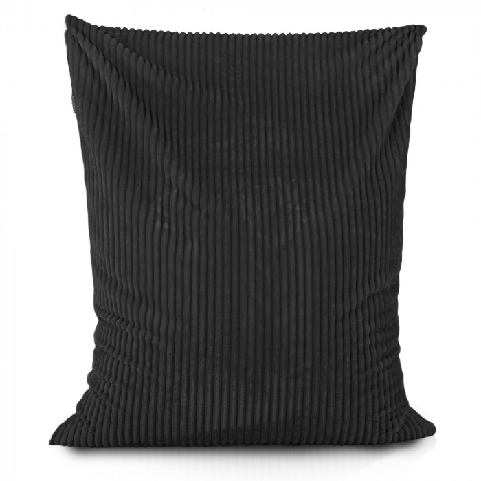Negru perna fotoliu puf xxl stripe