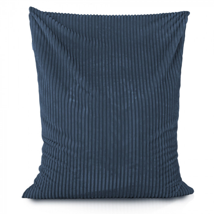 Albastru marin perna puf xl pentru copii stripe