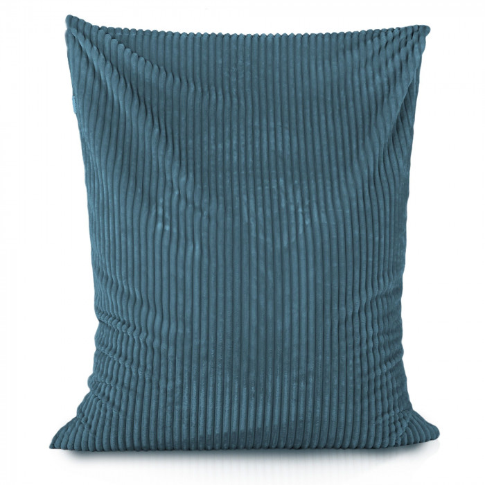 Albastru perna puf xl pentru copii stripe