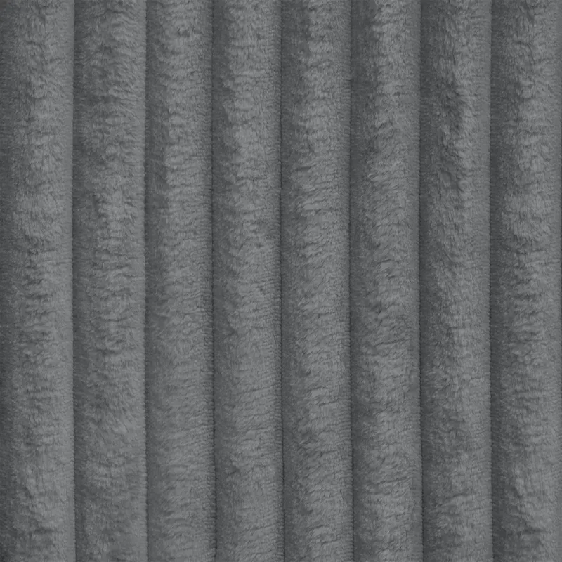 Puf Taburet Suport Picioare Rotund -Catifea Raiată Stripe – vedere 2