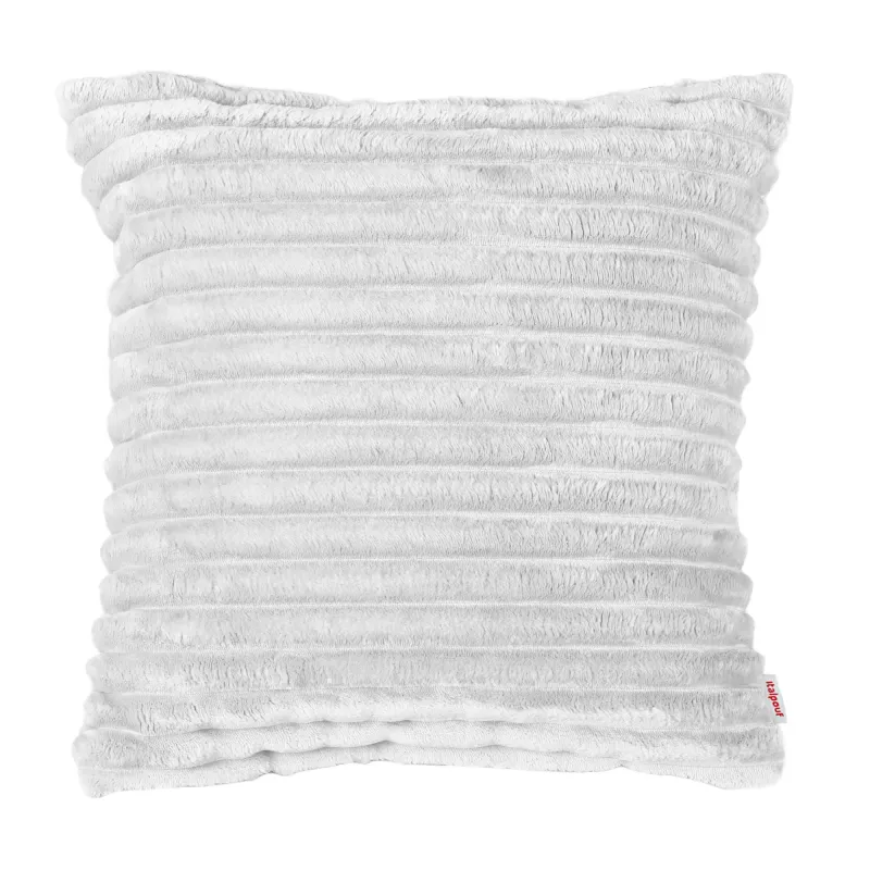 Pernă decorativă pătrată 45x45 cm -Catifea Raiată Stripe