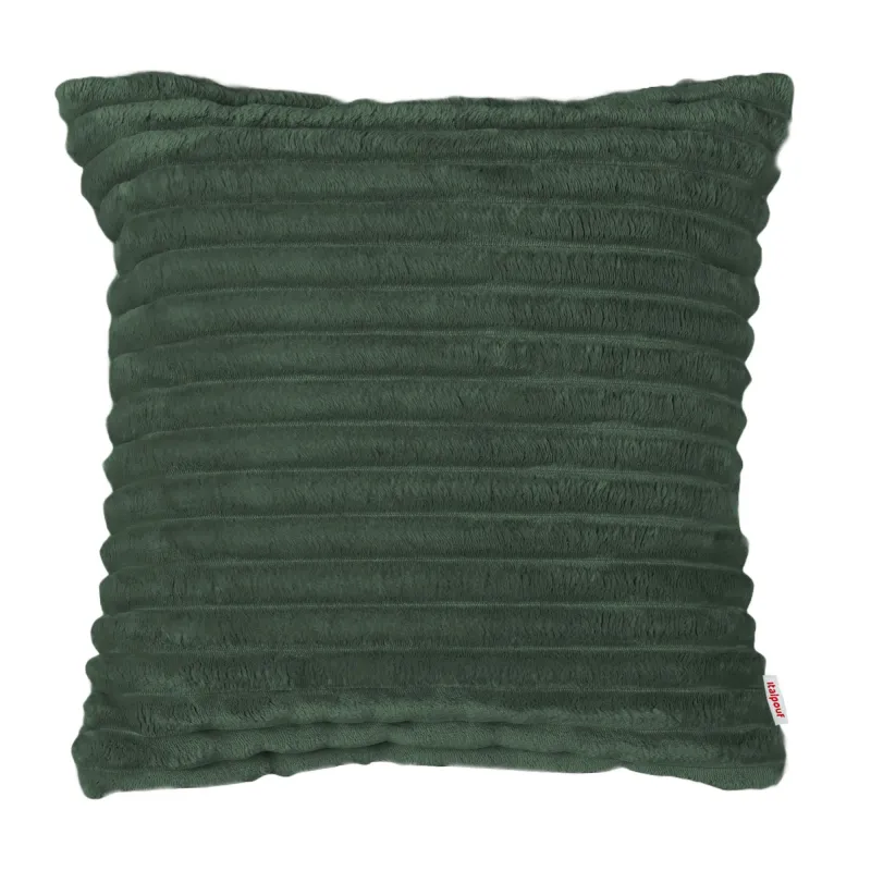 Pernă decorativă pătrată 45x45 cm -Catifea Raiată Stripe