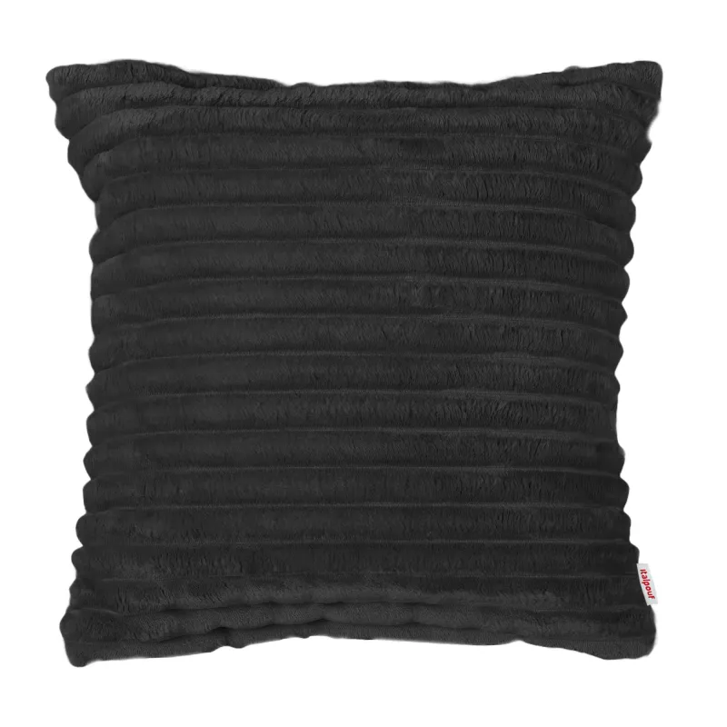 Pernă decorativă pătrată 45x45 cm -Catifea Raiată Stripe