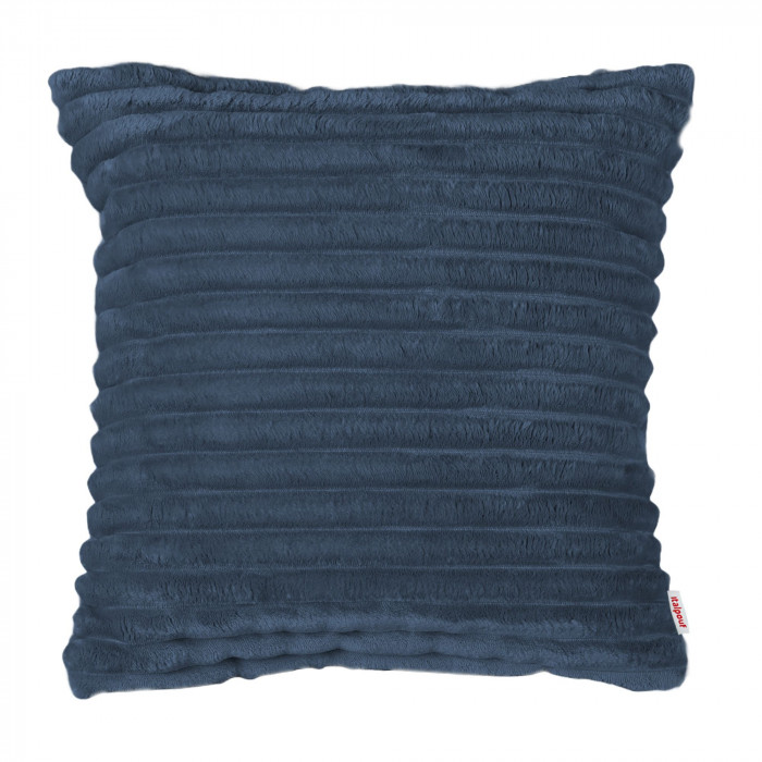 Albastru marin pernă decorativă pătrată stripe