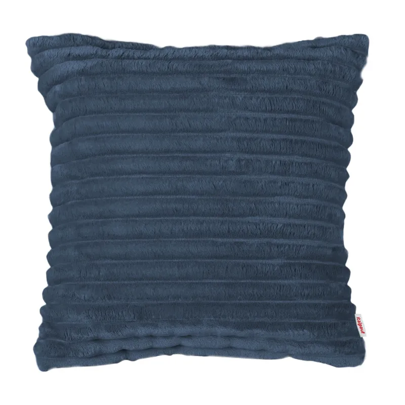 Pernă decorativă pătrată 45x45 cm -Catifea Raiată Stripe