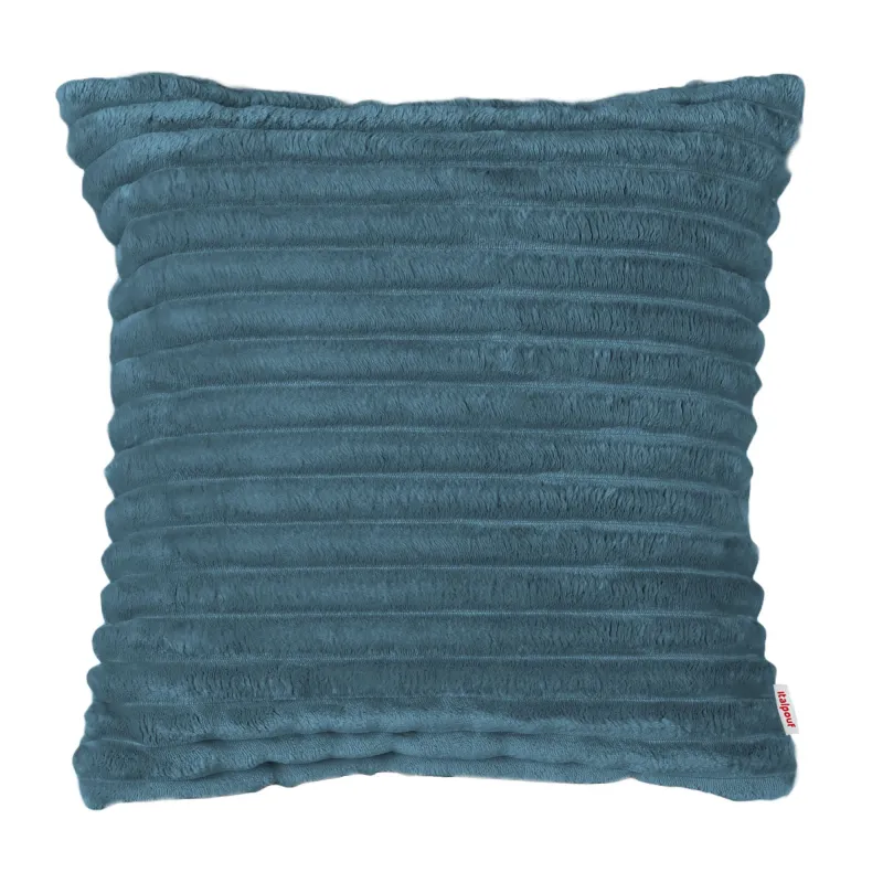 Pernă decorativă pătrată 45x45 cm -Catifea Raiată Stripe