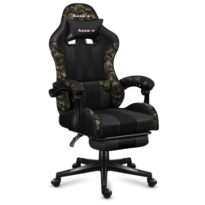 Scaunul de gaming Huzaro Force 4.7 Camo Mesh