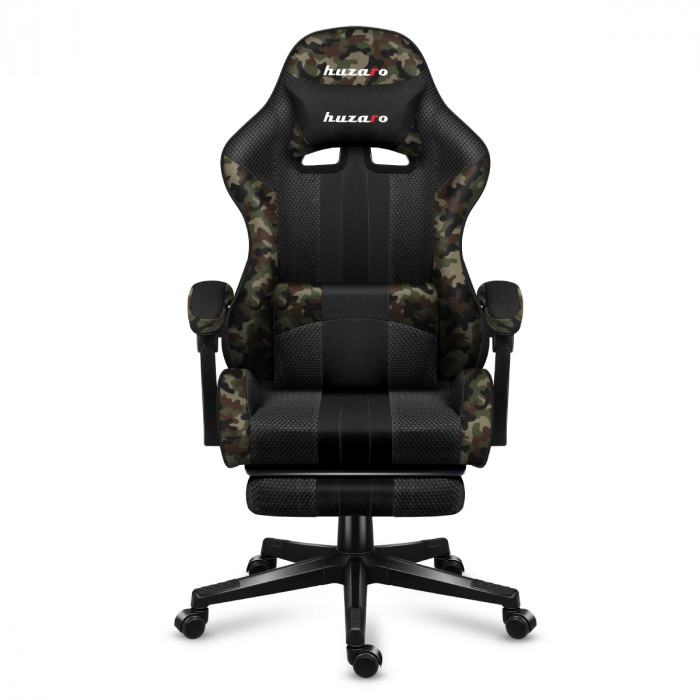 Partea dreaptă a scaunului de gaming Huzaro Force 4.7 Camo Mesh