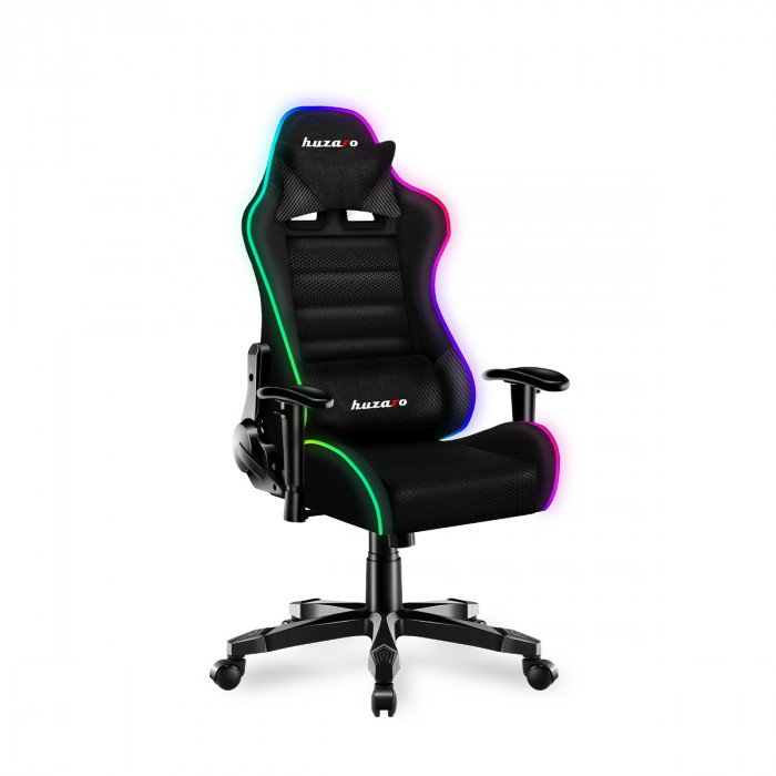 Scaun pentru jocuri HUZARO RANGER 6.0 RGB Mesh pentru copii