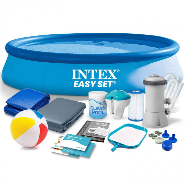 set piscină expandabilă de grădină 15in1 INTEX 28132, 366 x 76 cm 