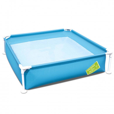Bestway 56217 piscină dreptunghiulară cu cadru metalic pentru copii 122 x 30,5 cm