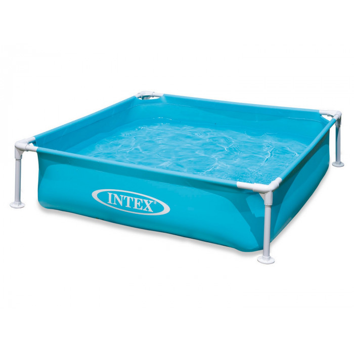 Piscina de grădină cu cadru pentru copii 122 x 122 x 30 cm INTEX 57173.