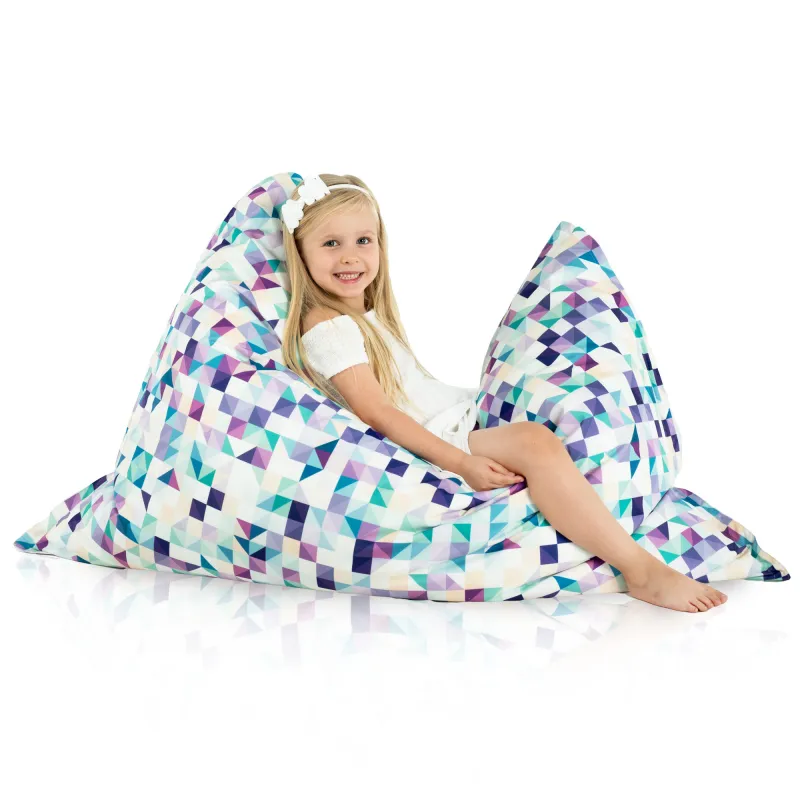 Pernă Puf de Podea Gigant XL pentru copii - Material Imprimeu Premium – vedere 72