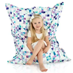 Pernă Puf de Podea Gigant XL pentru copii - Material Imprimeu Premium – vedere 100