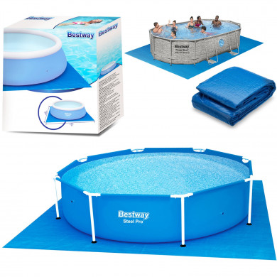 Covor pentru piscină - 396 x 396 cm Bestway 58002