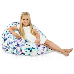 Fotoliu Puf L pentru copii - Material Imprimeu Premium – vedere 31