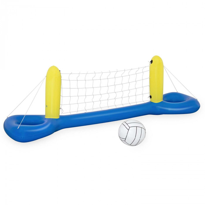 Set de volei pentru piscină plutitoare 252 x 64 cm Bestway 52133.