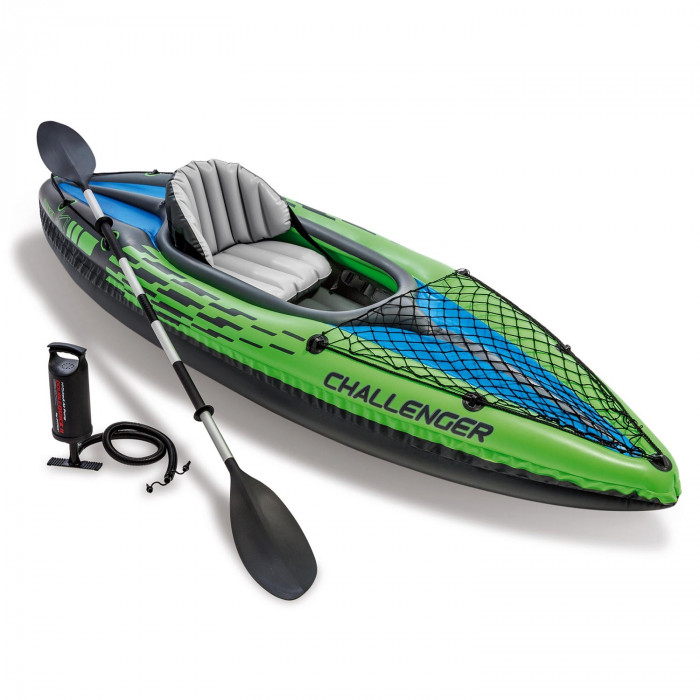 Caiac gonflabil Challenger K1 274 x 76 x 33 cm INTEX 68305