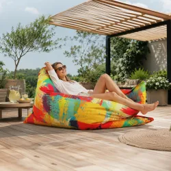 Saltea Puf de Podea XXL Gigant pentru adulți - Outdoor Pro exterior Impermeabil – vedere 64