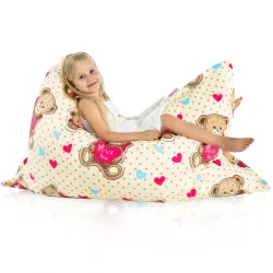 Pernă Puf de Podea Gigant XL pentru copii - Material Imprimeu Premium – vedere 134