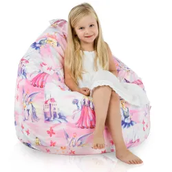 Fotoliu Puf L pentru copii - Material Imprimeu Premium – vedere 13