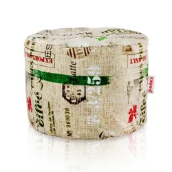 Puf Rotund Cilindru - Material Imprimeu Premium