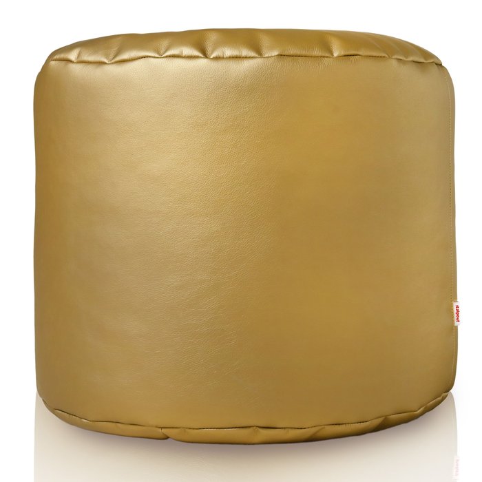 De aur taburet cu role cilindro piele ecologica